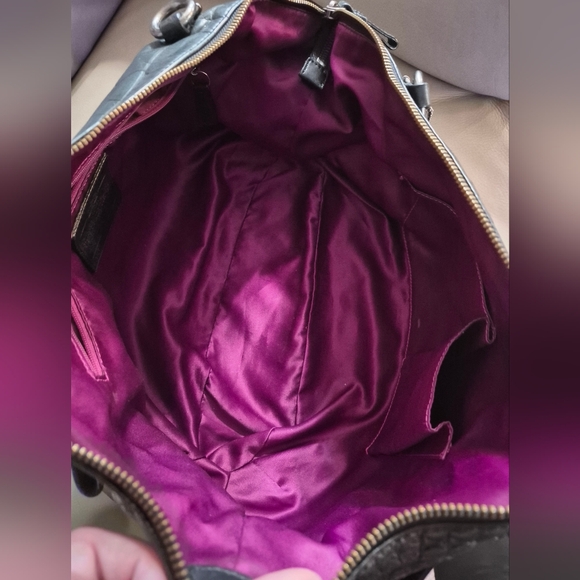 COACH Madison Sophia Croc Embossed Coach "RARE" - Picture 12 of 15